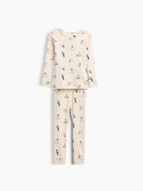 Baby & Toddler Organic Brushed Cotton PJ Set