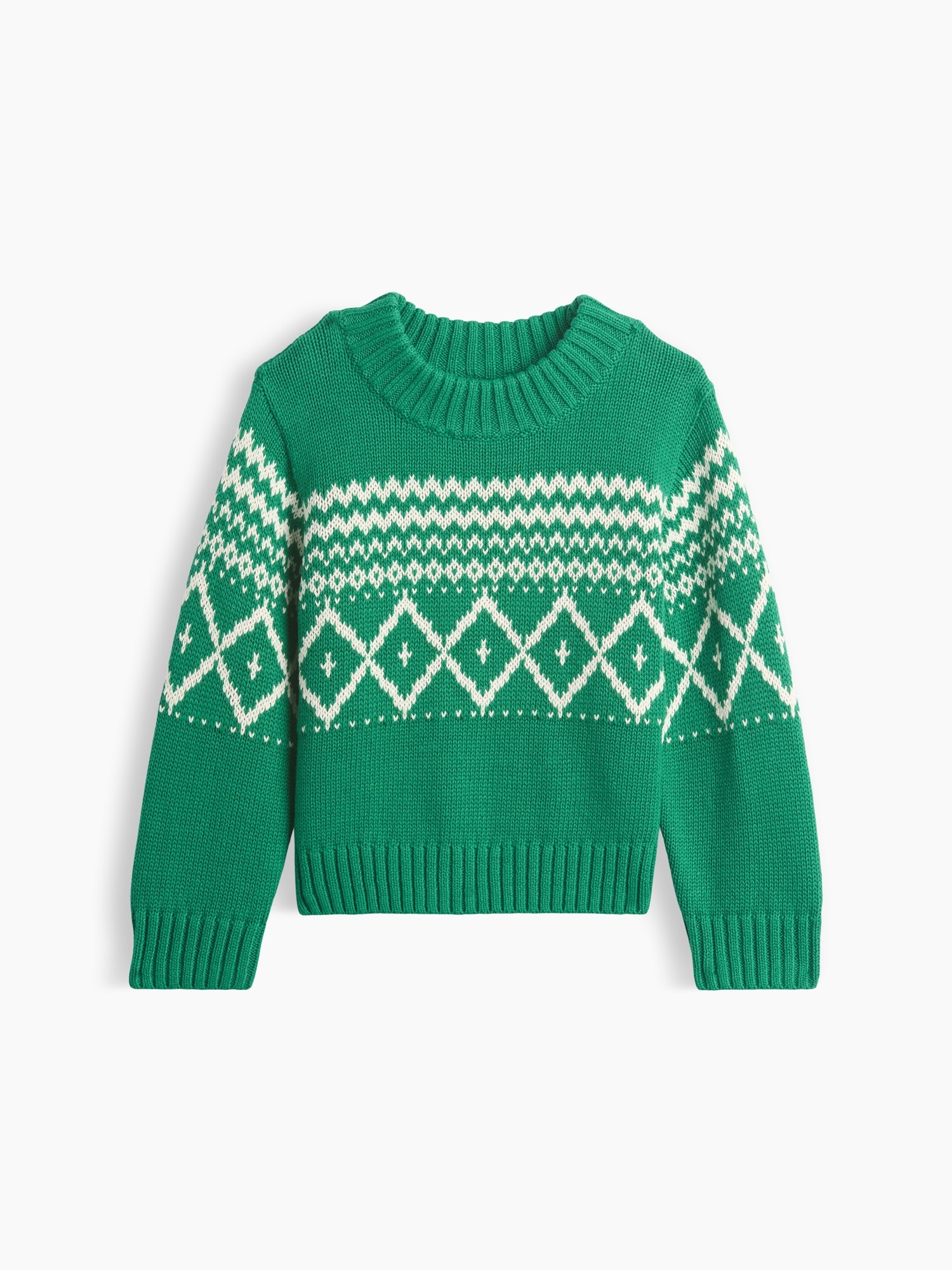 Baby & Toddler Fair Isle Crew Sweater