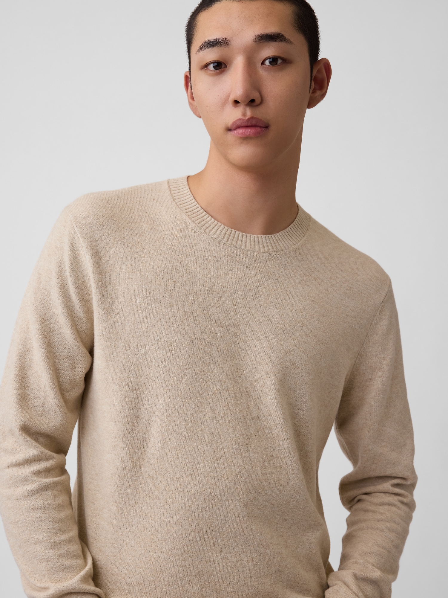 CashSoft Crew Sweater
