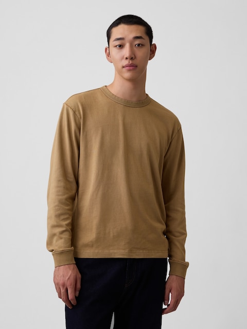 T-SHIRT DÉCONTRACTÉ EN TISSU ÉPAIS