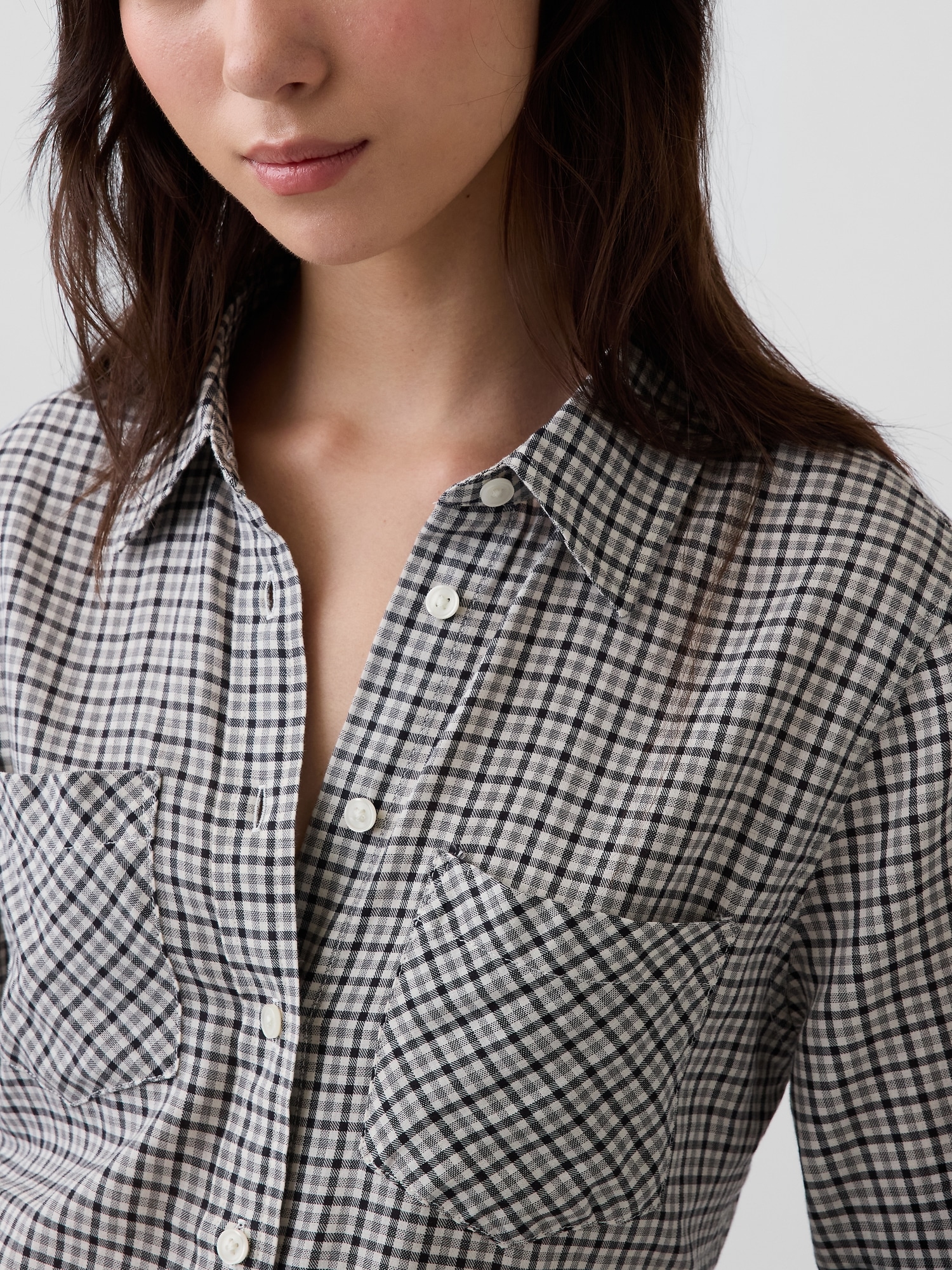 Plaid Western Shirt
