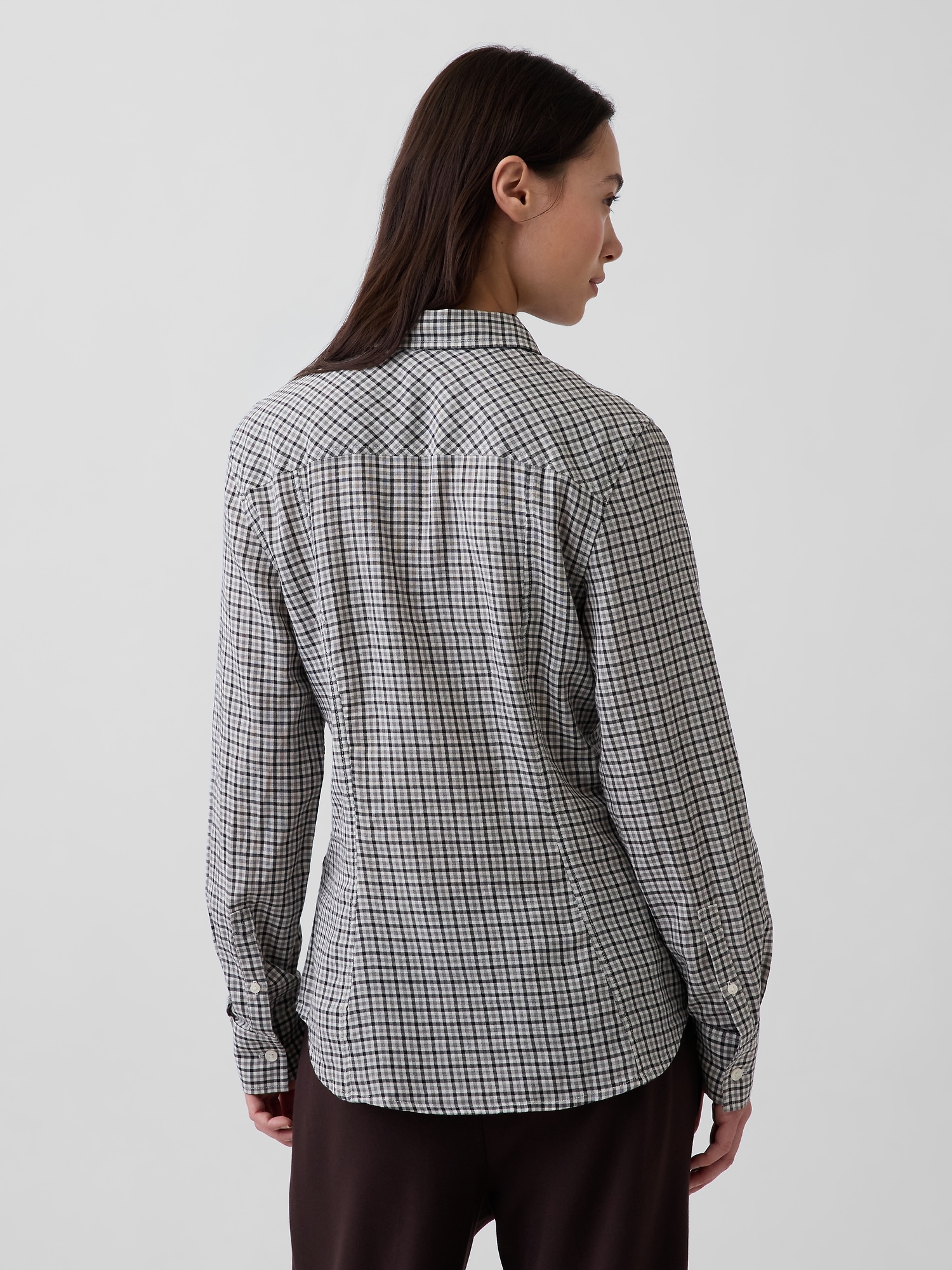 Plaid Western Shirt