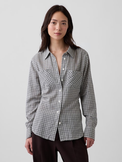 CHEMISE WESTERN À CARREAUX