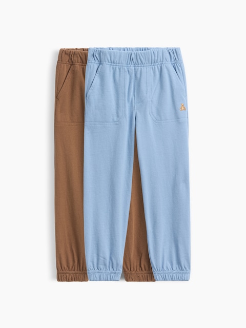 PANTALON DE JOGGING AGENCEZ À VOLONTÉ À TAILLE EXTENSIBLE POUR BÉBÉ ET TOUT-PETIT (PAQUET DE 2)
