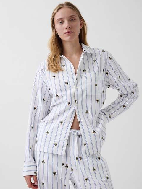 CHEMISE DE PYJAMA EN FLANELLE ULTRA-DOUCE POUR ADULTE