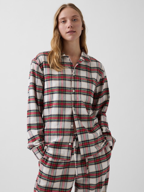 CHEMISE DE PYJAMA EN FLANELLE ULTRA-DOUCE POUR ADULTE