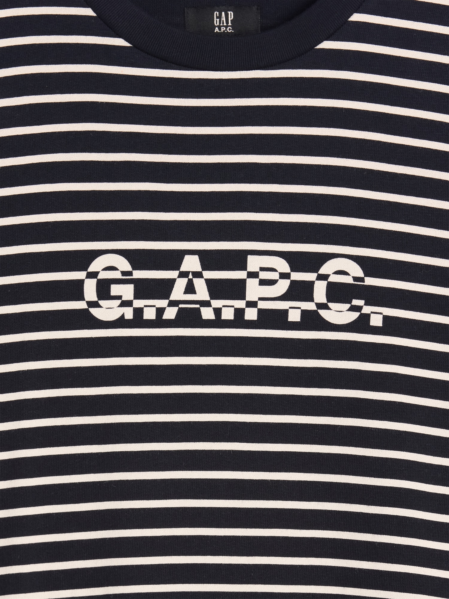 × A.P.C. Logo Stripe T-Shirt