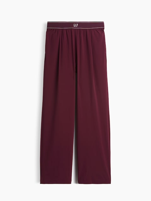 GapFit Pleated Easy Logo Pants