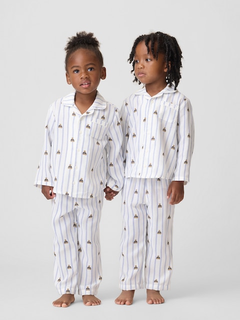PYJAMA EN FLANELLE RECYCLÉE POUR BÉBÉ ET TOUT-PETIT