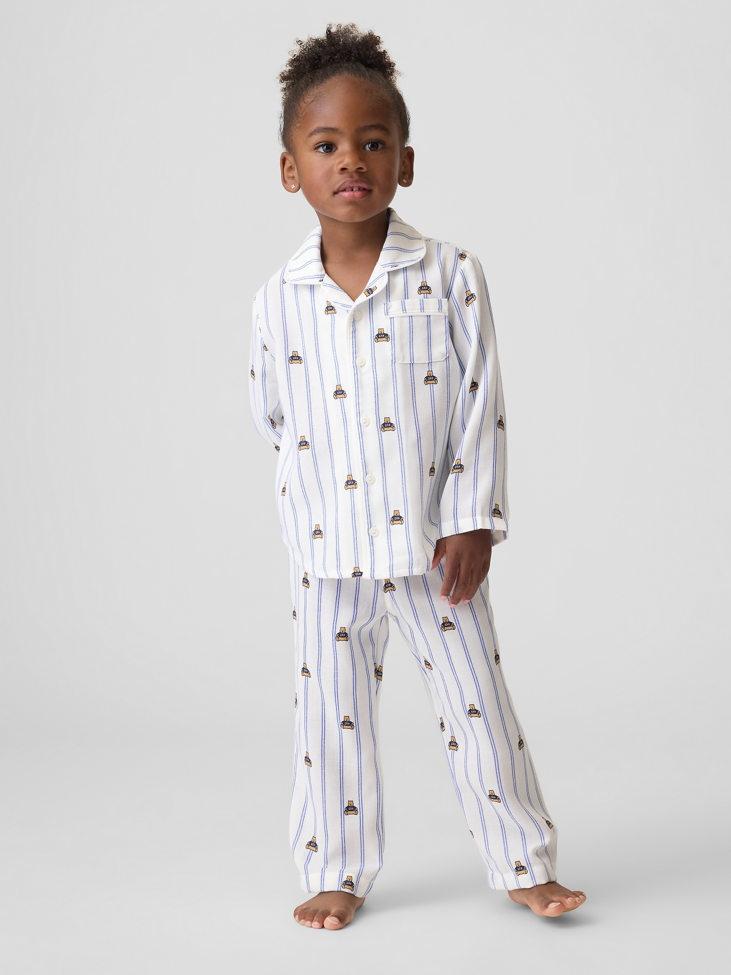 Pyjama en flanelle recyclée pour Bébé et Tout-petit