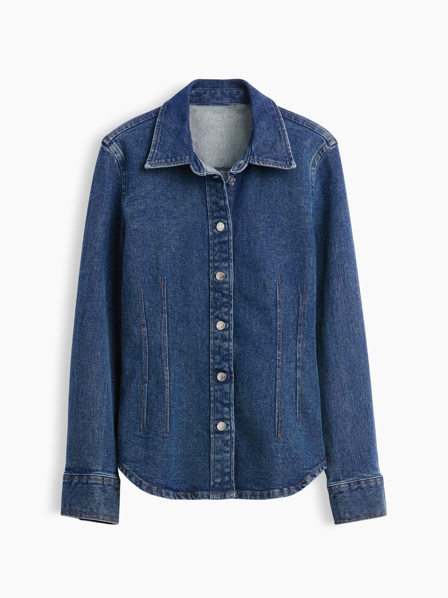 Denim Fitted Shirt