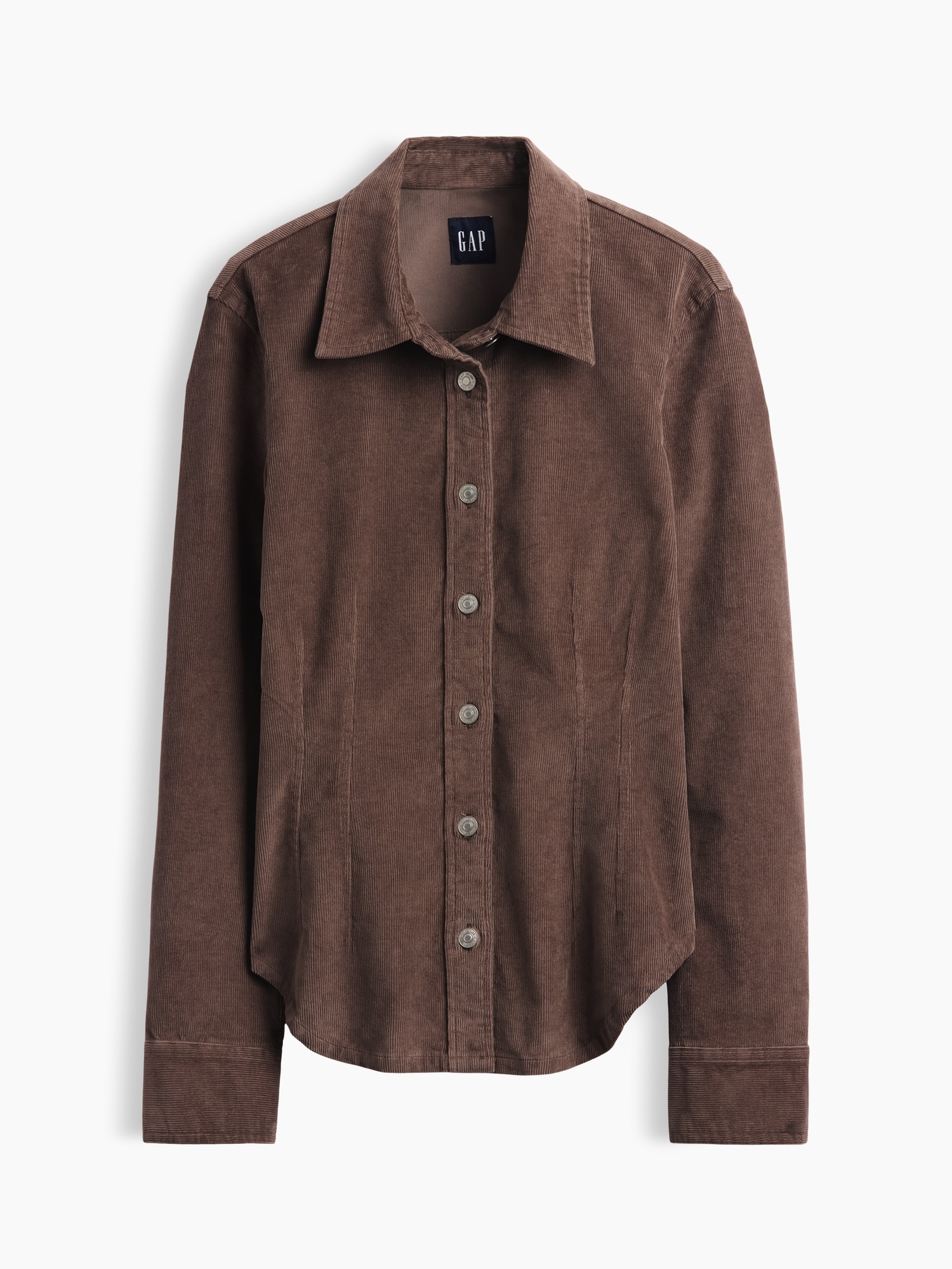 Corduroy Fitted Shirt