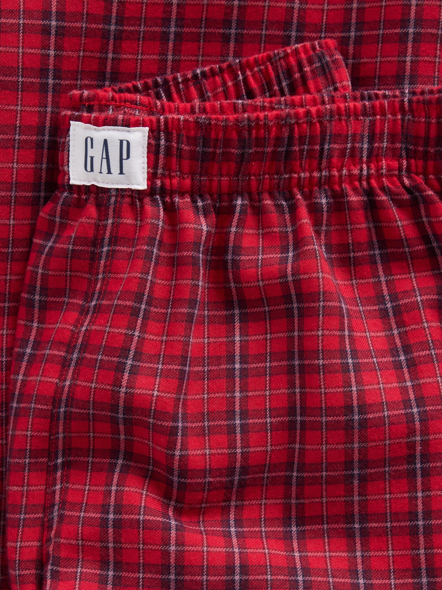 Pantalon de pyjama en flanelle recyclée à carreaux pour Enfant