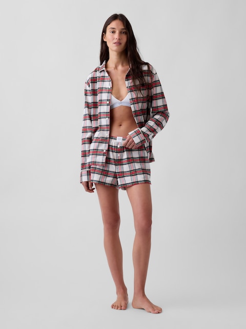 BOXEUR DE PYJAMA EN FLANELLE DOUCE