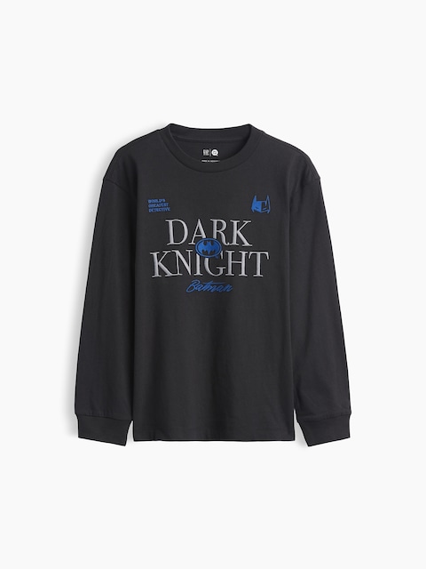 T-SHIRT DÉCONTRACTÉ À IMPRIMÉ BATMAN POUR ENFANT