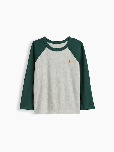 T-SHIRT AGENCEZ À VOLONTÉ À MANCHES RAGLAN POUR BÉBÉ ET TOUT-PETIT