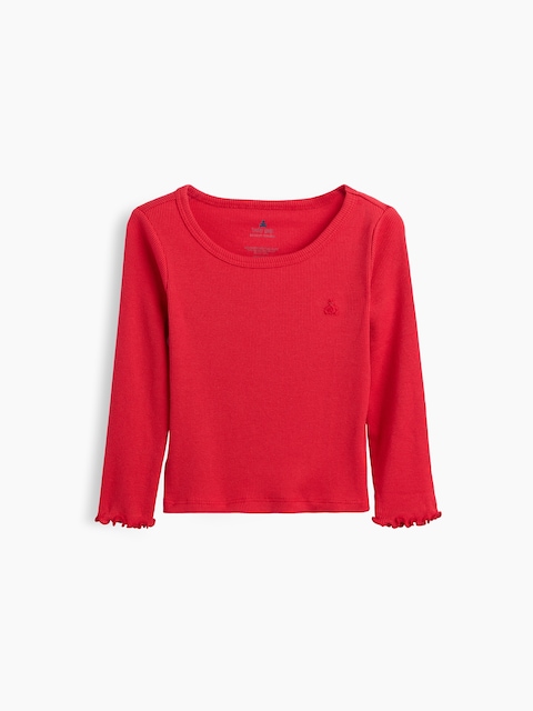 T-SHIRT EN TRICOT CÔTELÉ AGENCEZ À VOLONTÉ POUR BÉBÉ ET TOUT-PETIT