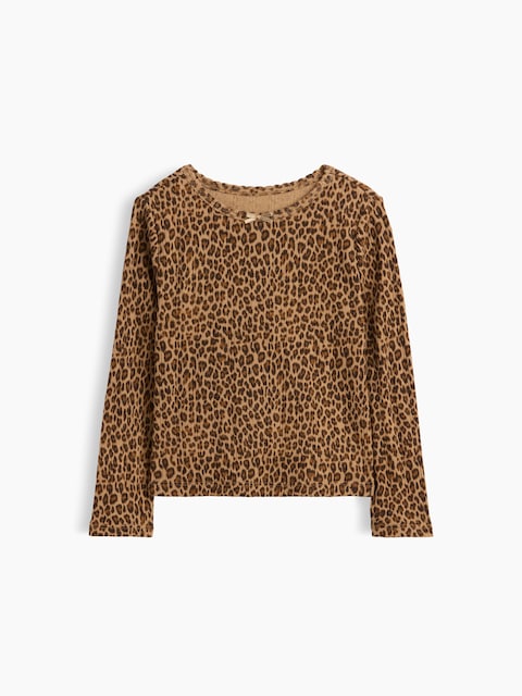 T-SHIRT EN TRICOT POINTELLE CÔTELÉ POUR BÉBÉ ET TOUT-PETIT