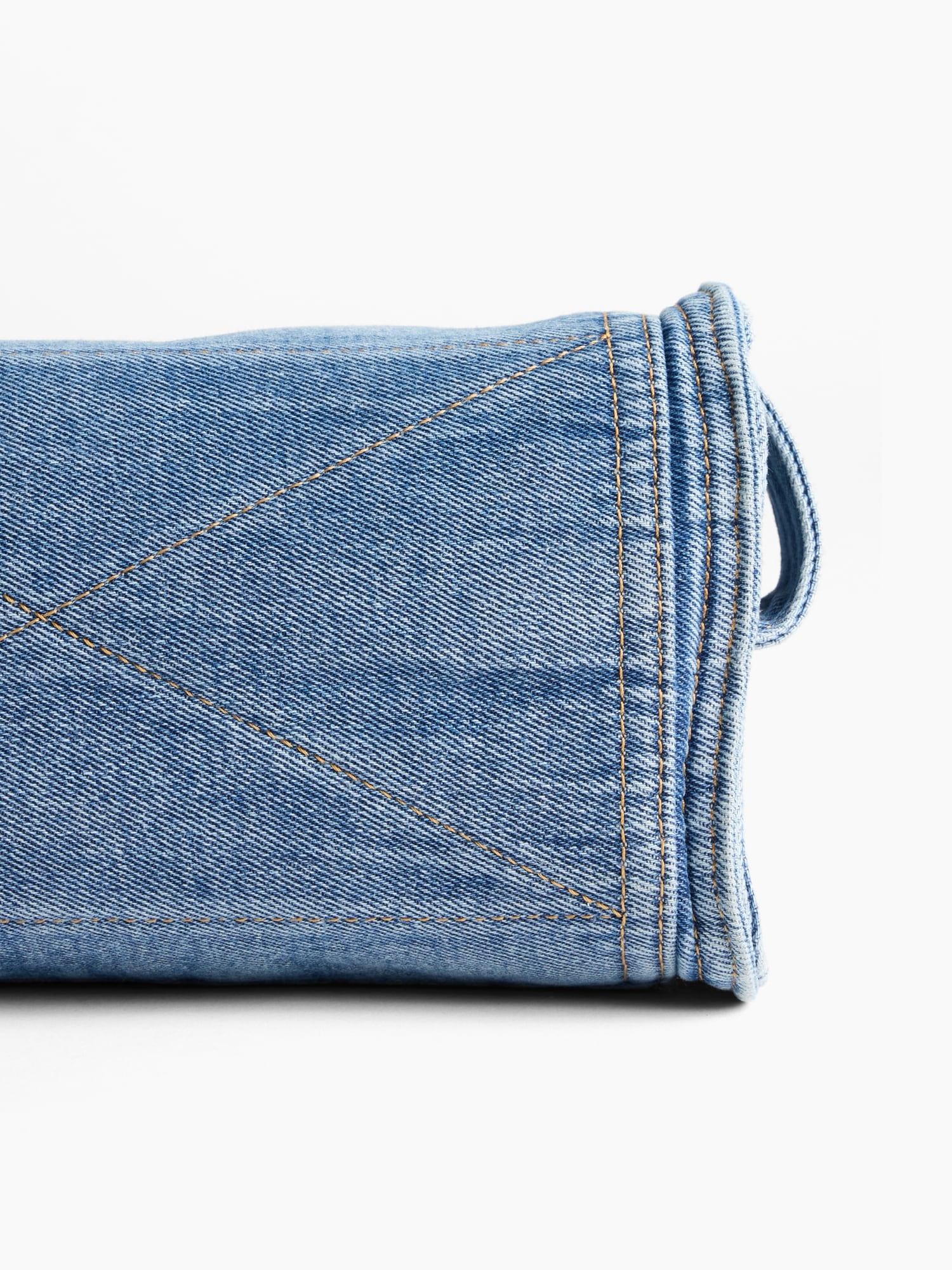 Small Denim Five Pocket Tote