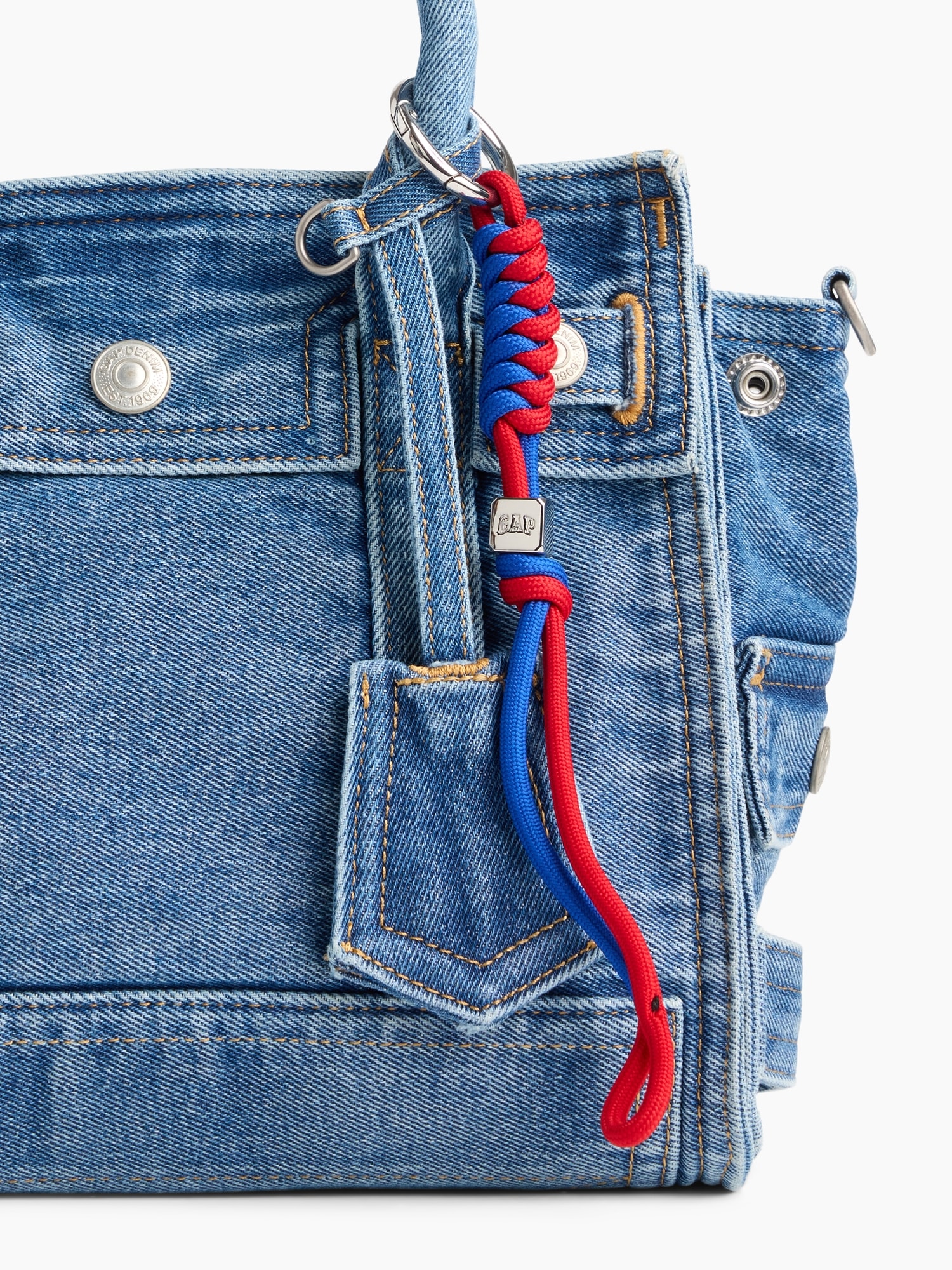 Logo Lanyard Bag Charm