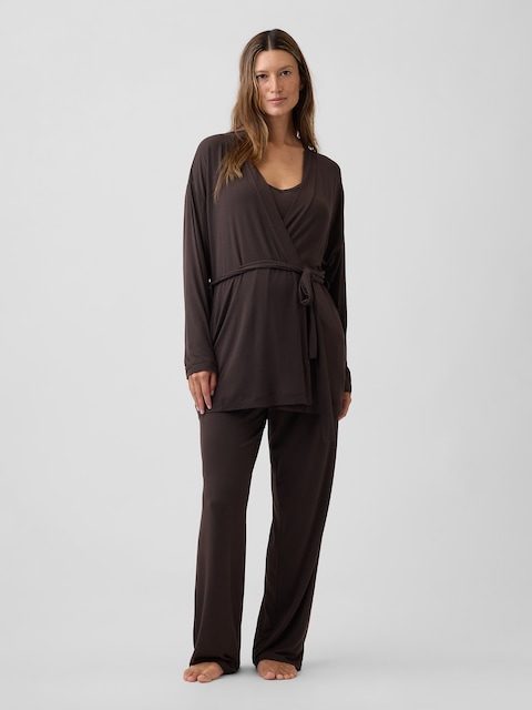ENSEMBLE 3 PIÈCES EN MODAL ULTRA-DOUX DE MATERNITÉ