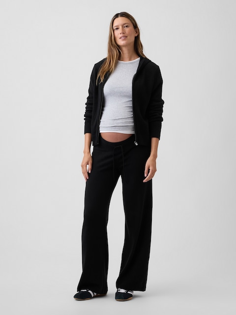 PANTALON EFFET CACHEMIRE DE MATERNITÉ