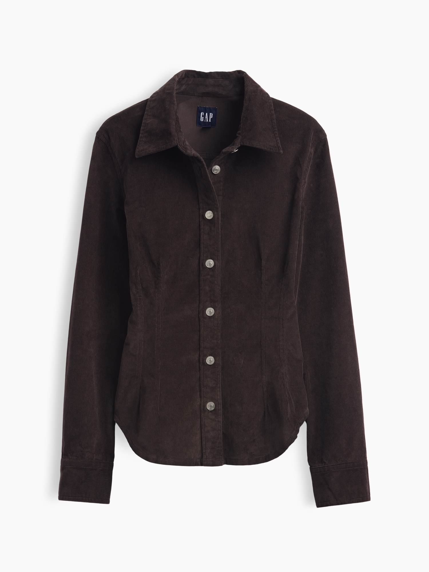 Corduroy Fitted Shirt