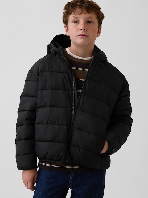 VESTE REMBOURRÉE LÉGÈRE EN MATIÈRE RECYCLÉE POUR ENFANT