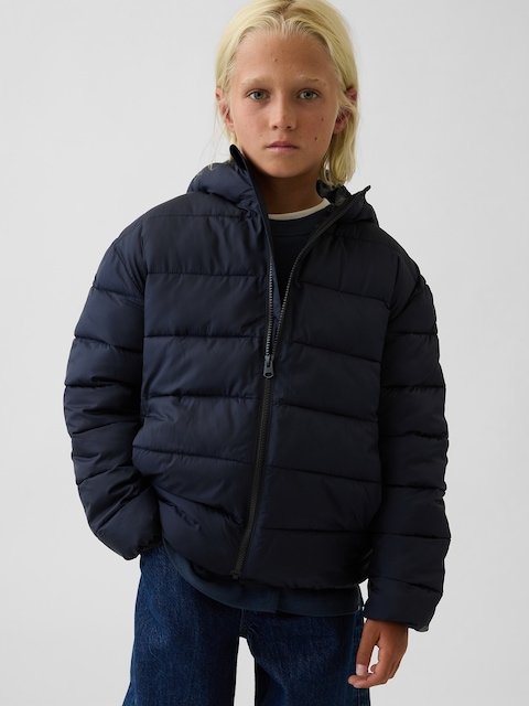 VESTE REMBOURRÉE LÉGÈRE EN MATIÈRE RECYCLÉE POUR ENFANT