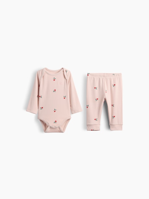 ENSEMBLE CACHE-COUCHE EN TRICOT SOYEUX POUR BÉBÉ