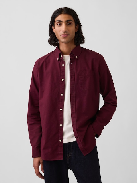 CHEMISE OXFORD À CARREAUX
