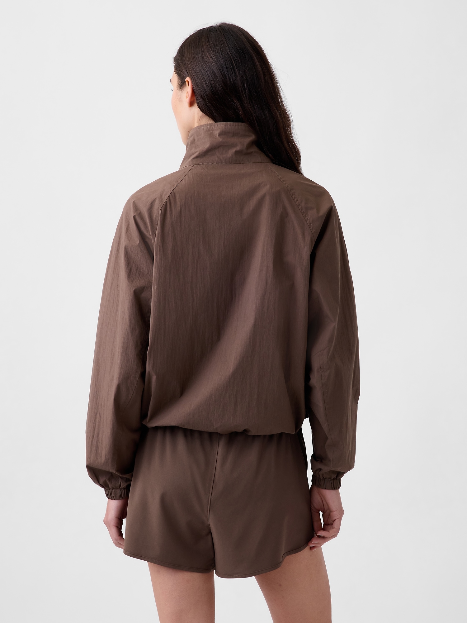 Poplin Oversized Track Jacket