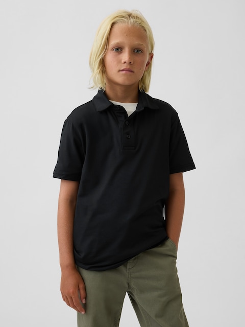 POLO PERFORMANCE D'UNIFORME POUR ENFANT