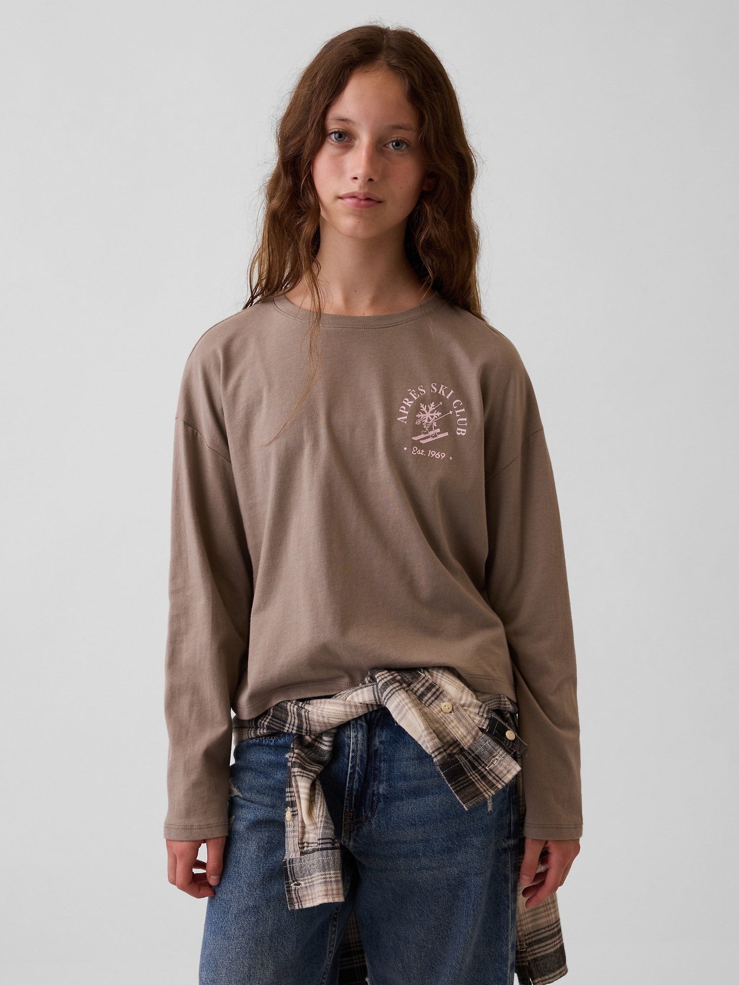 Kids Oversized Graphic T-Shirt