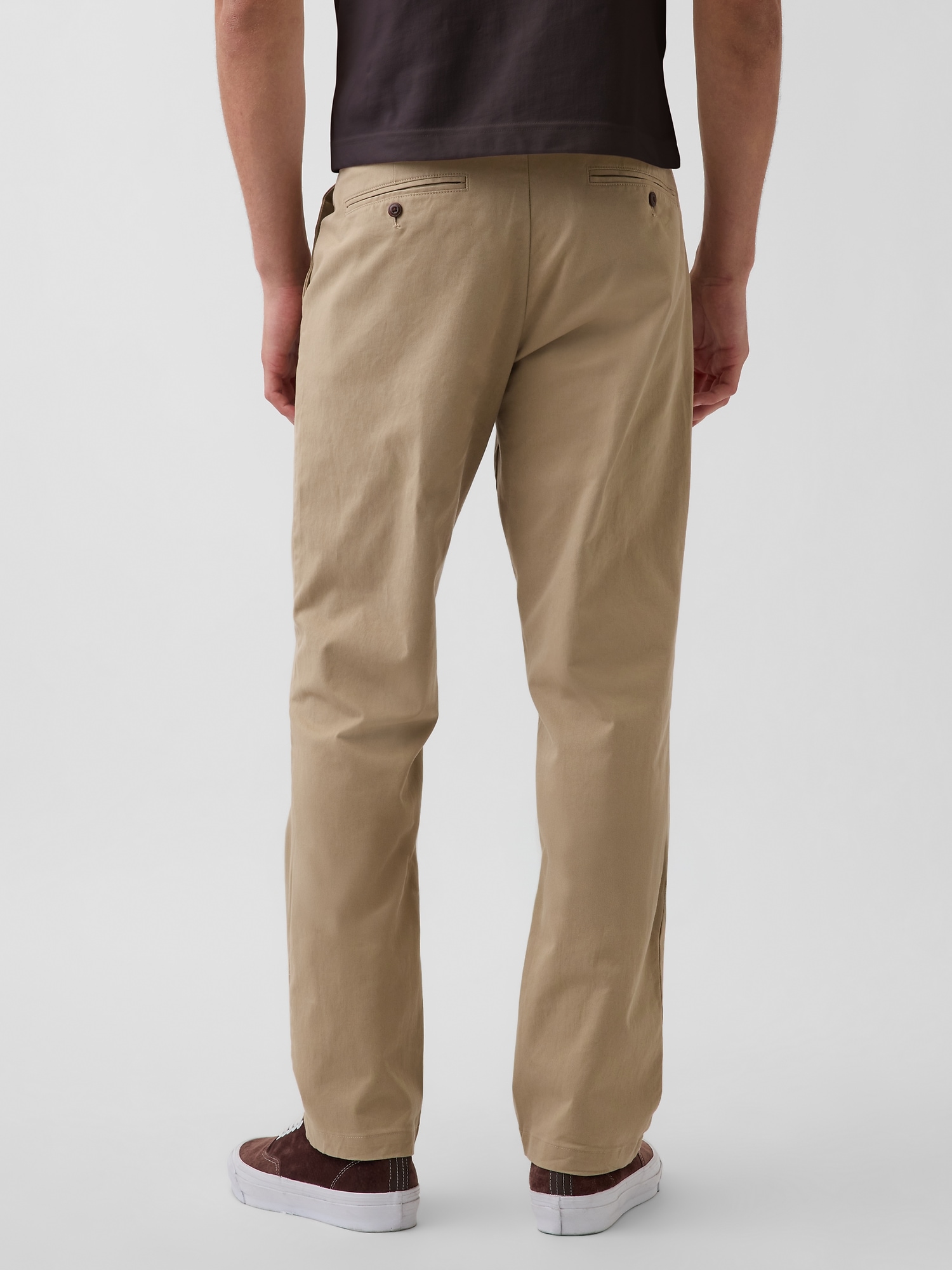 Modern Straight Khakis