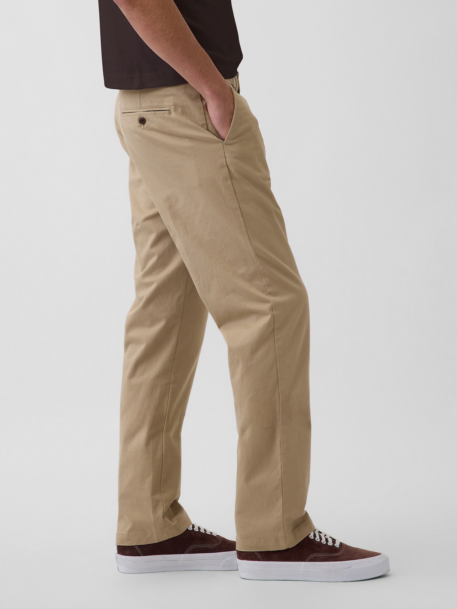 Modern Straight Khakis