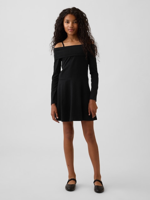 ROBE À ÉPAULES DÉNUDÉES EN JERSEY POUR ENFANT