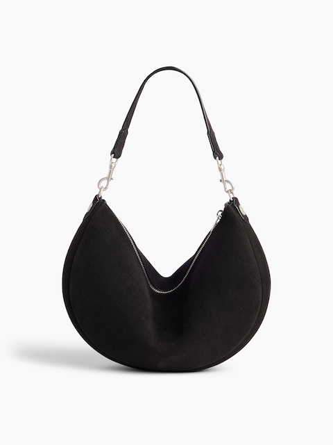 SAC DEMI-LUNE EN SUÈDE VÉGANE