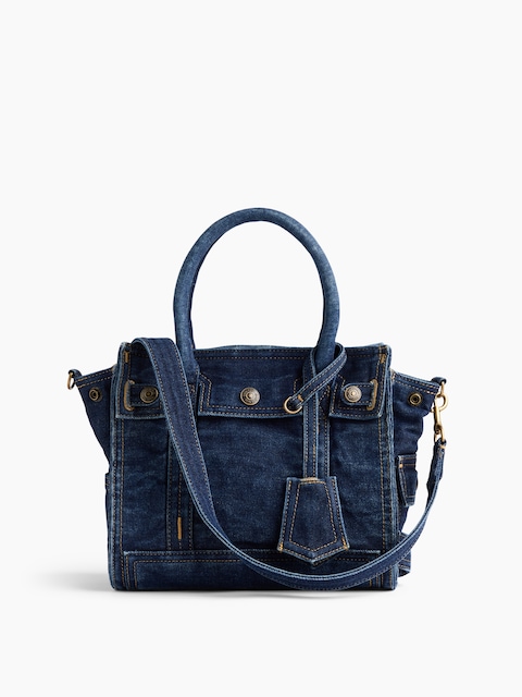 PETIT FOURRE-TOUT À CINQ POCHES EN DENIM