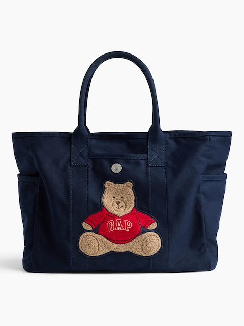 FOURRE-TOUT PRÉFÉRÉ EN TOILE À MOTIF DE L'OURSON BRANNAN