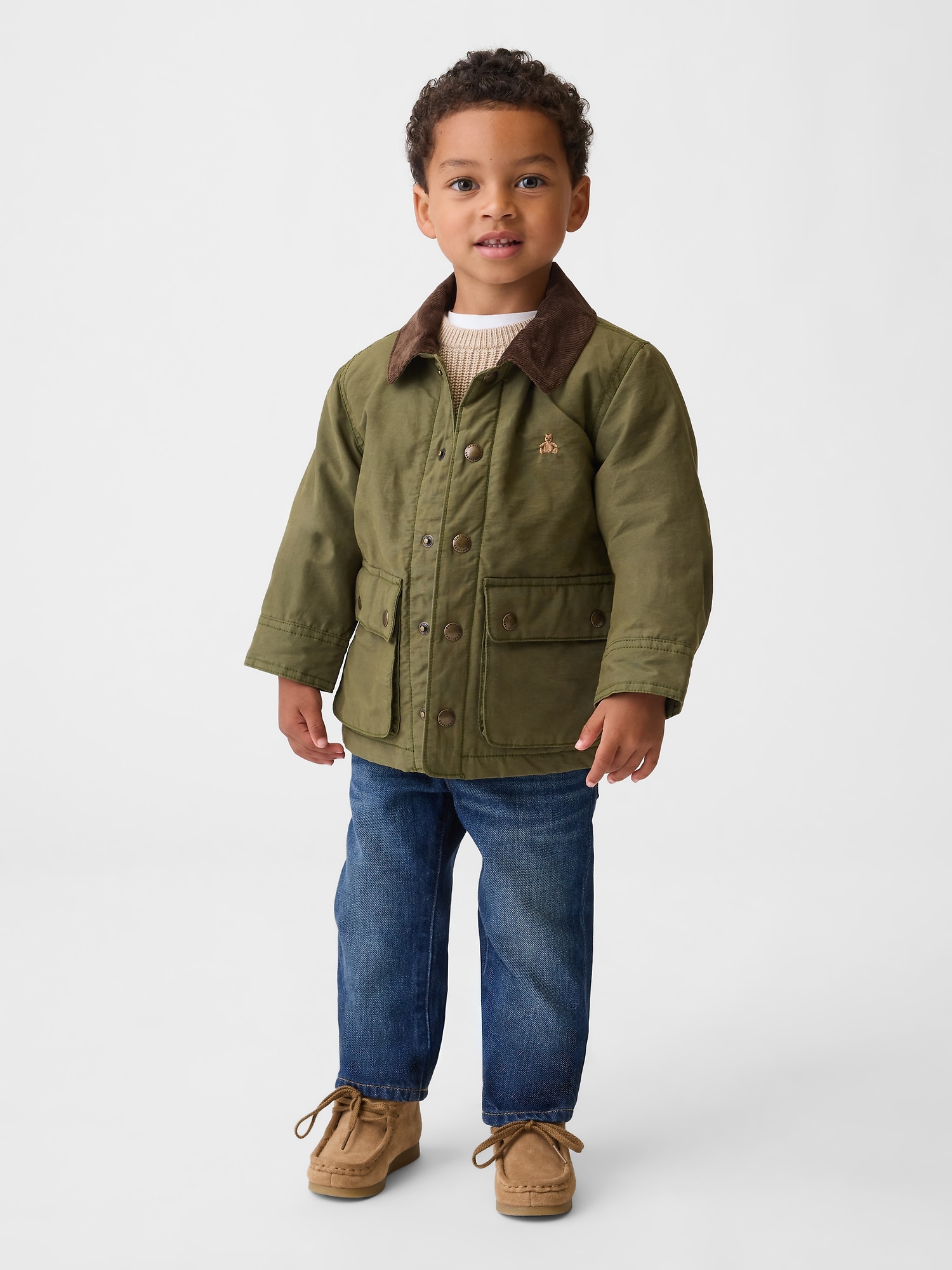 Baby & Toddler Pull-On Relaxed Straight Jeans