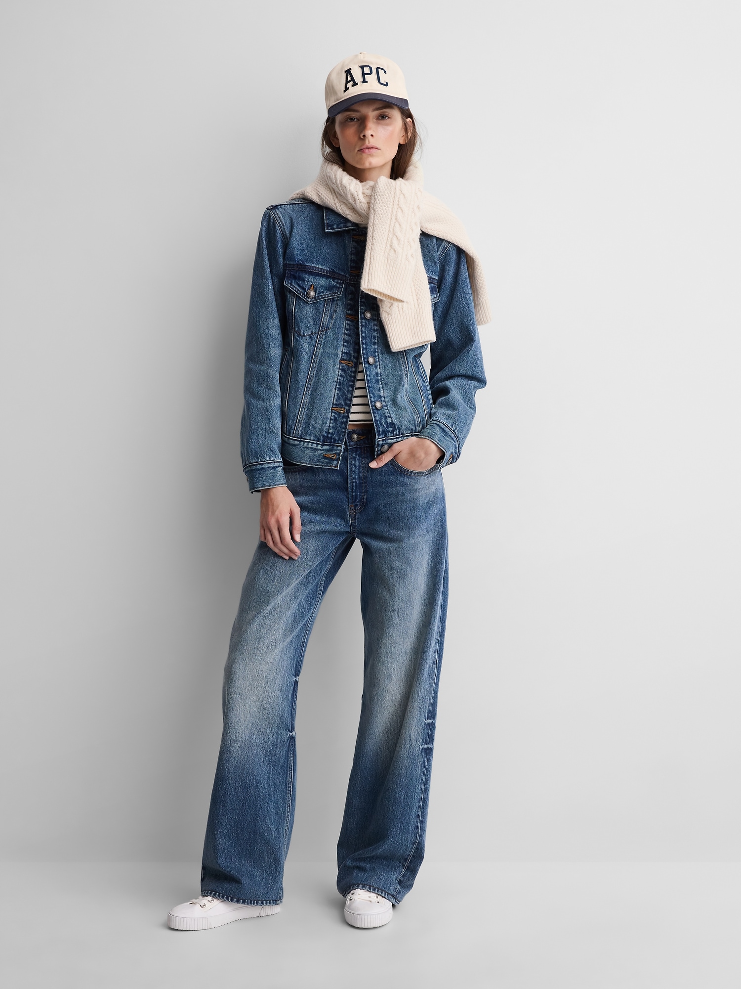 × A.P.C. Lined Icon Denim Jacket