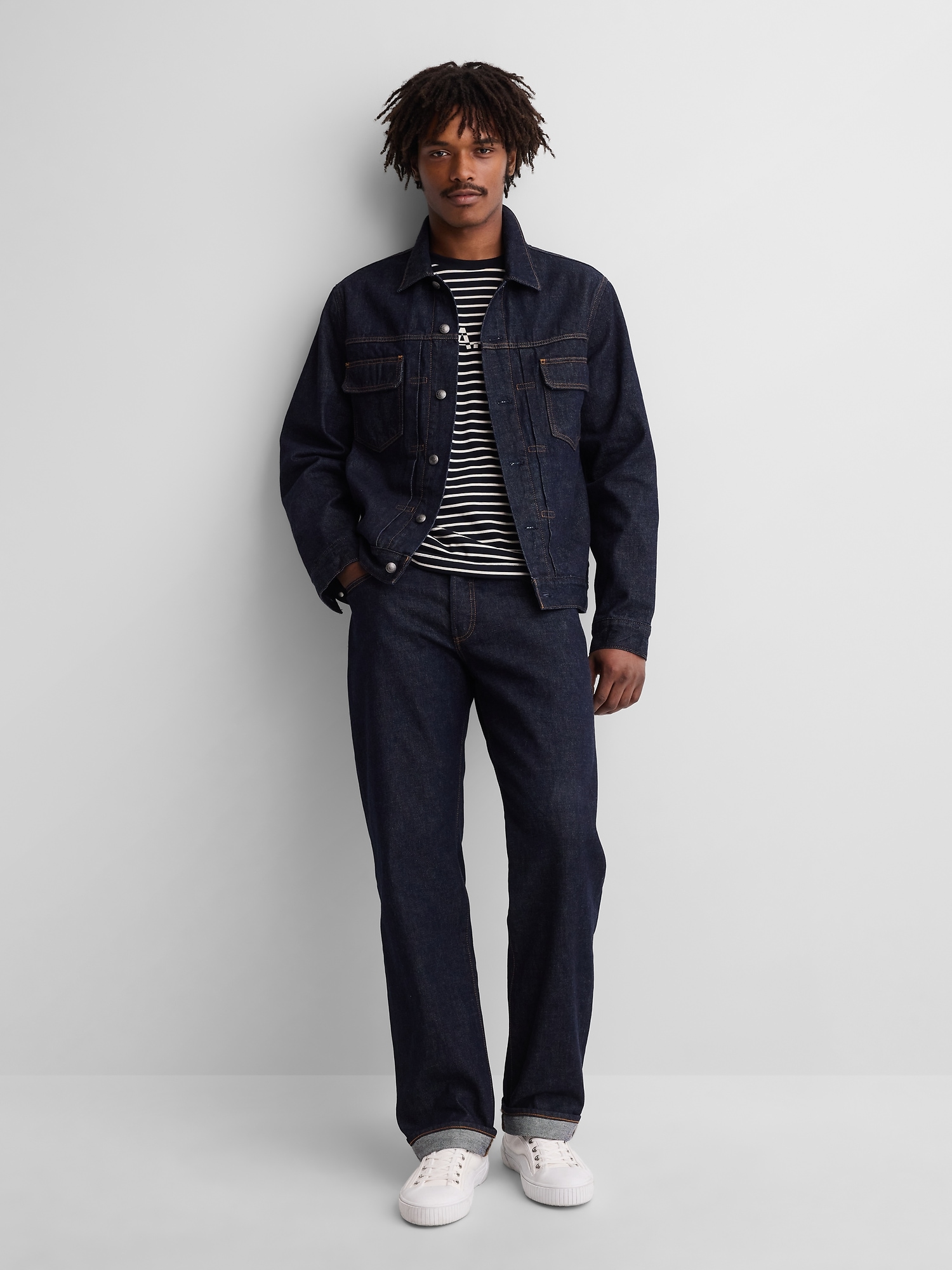 × A.P.C. Lined Japanese Denim Jacket
