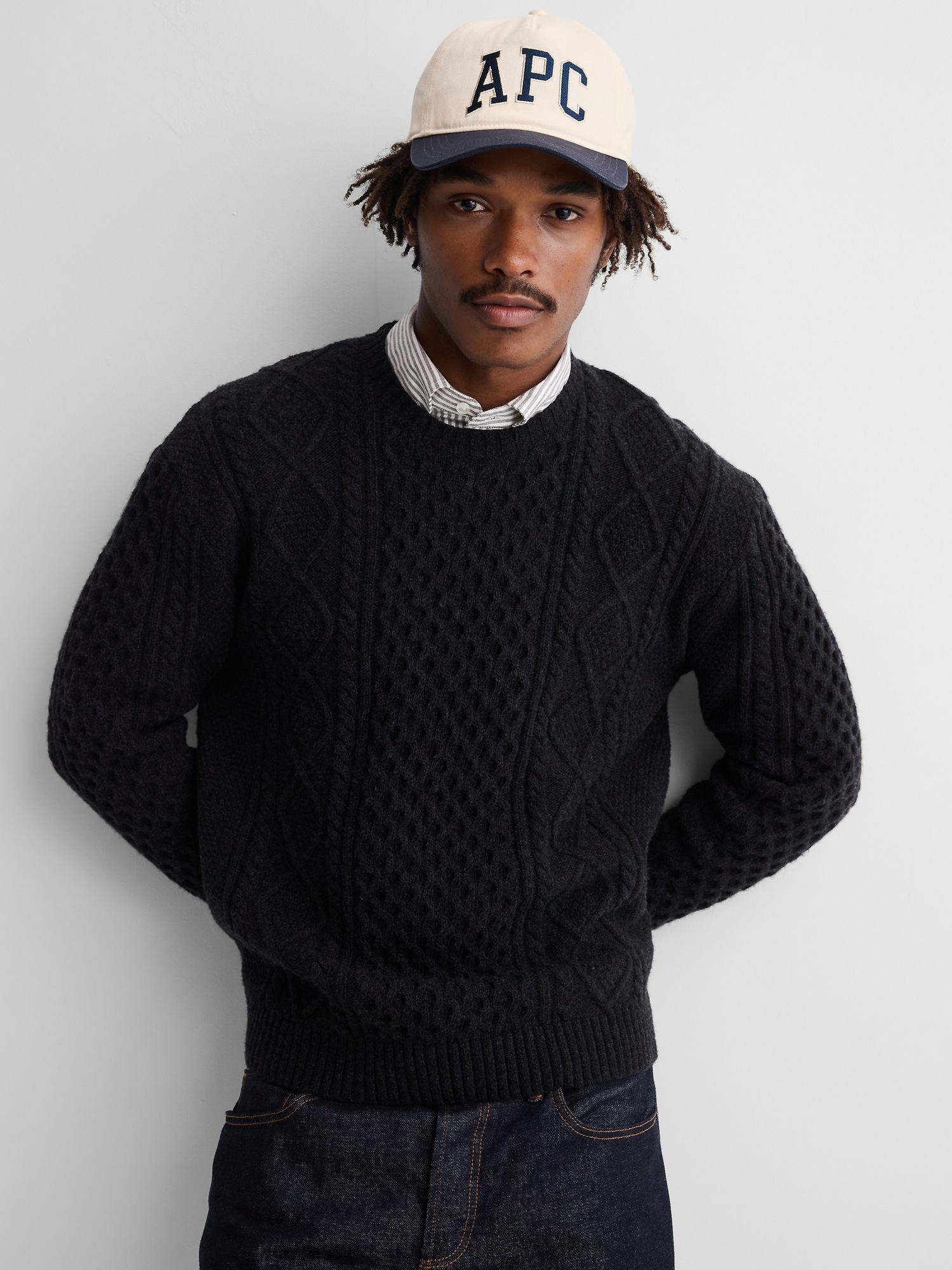 × A.P.C. Logo Baseball Hat