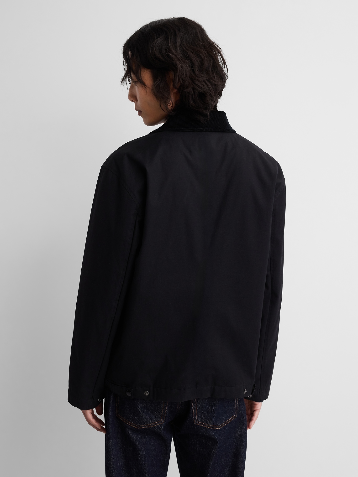 × A.P.C. Coated Canvas Coach Jacket