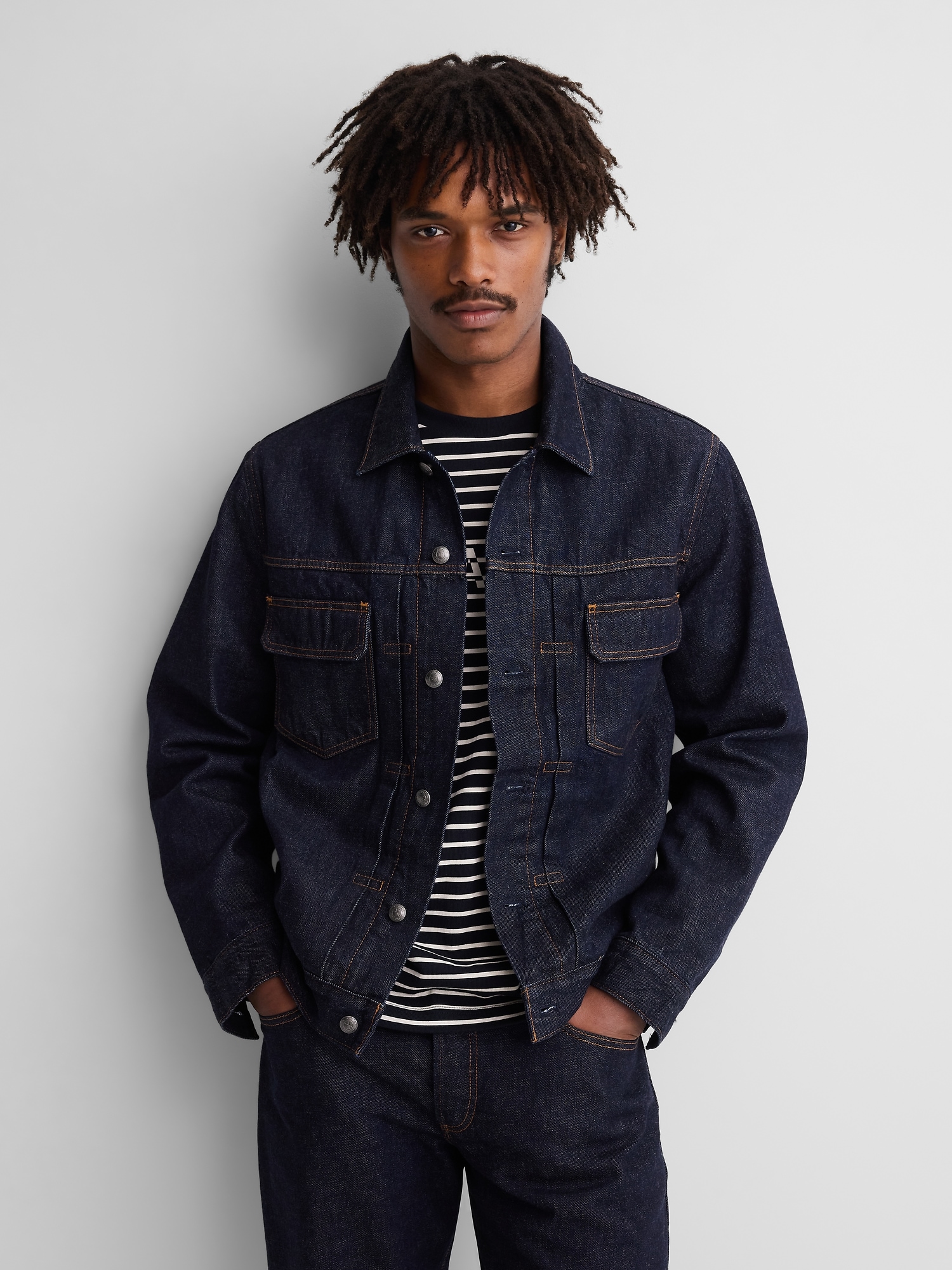 Gap × A.P.C. Lined Japanese Denim Jacket