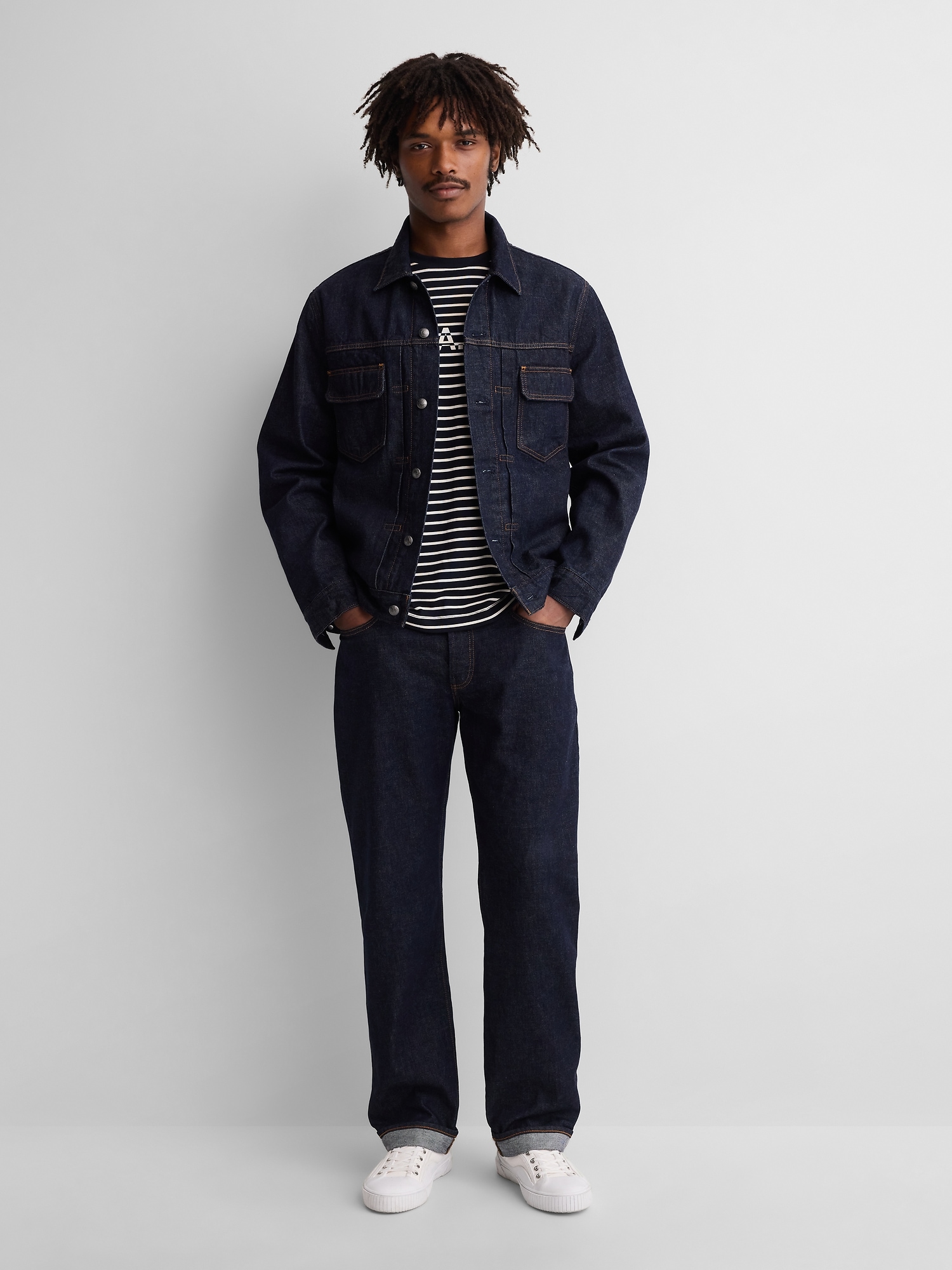 A.P.C. Japanese Denim Relaxed Straight Jeans