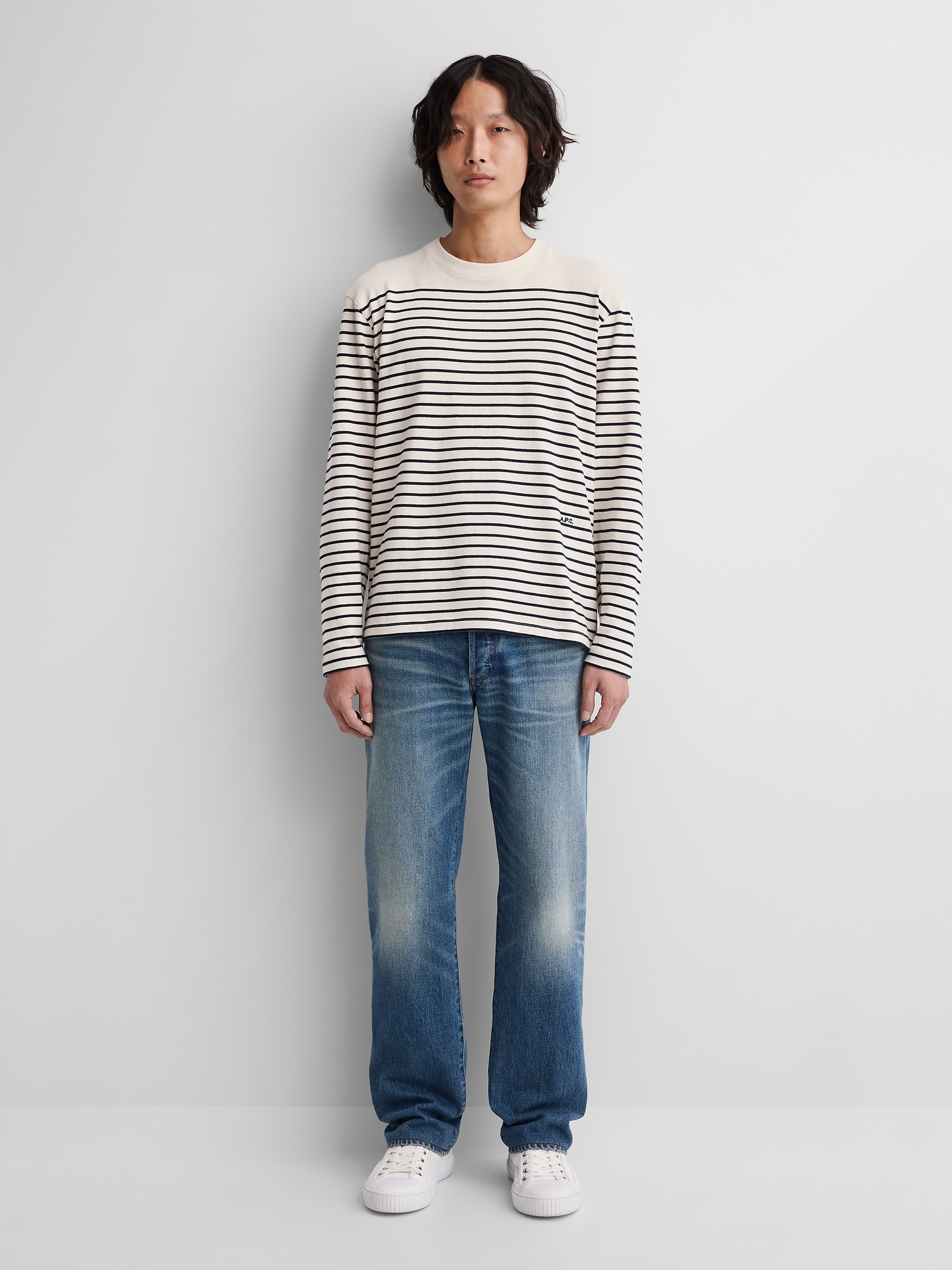 A.P.C. Japanese Denim Relaxed Straight Jeans