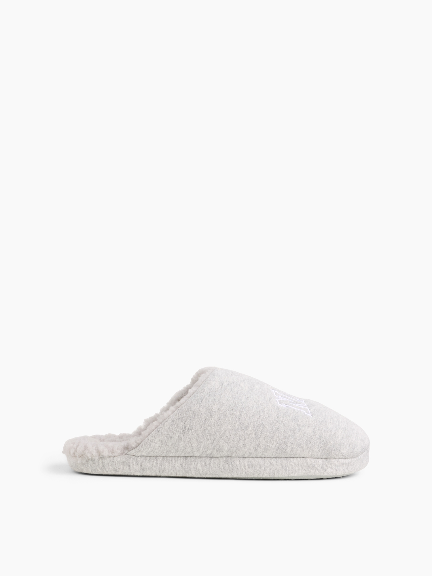 Sherpa-Lined NAP Logo Slippers