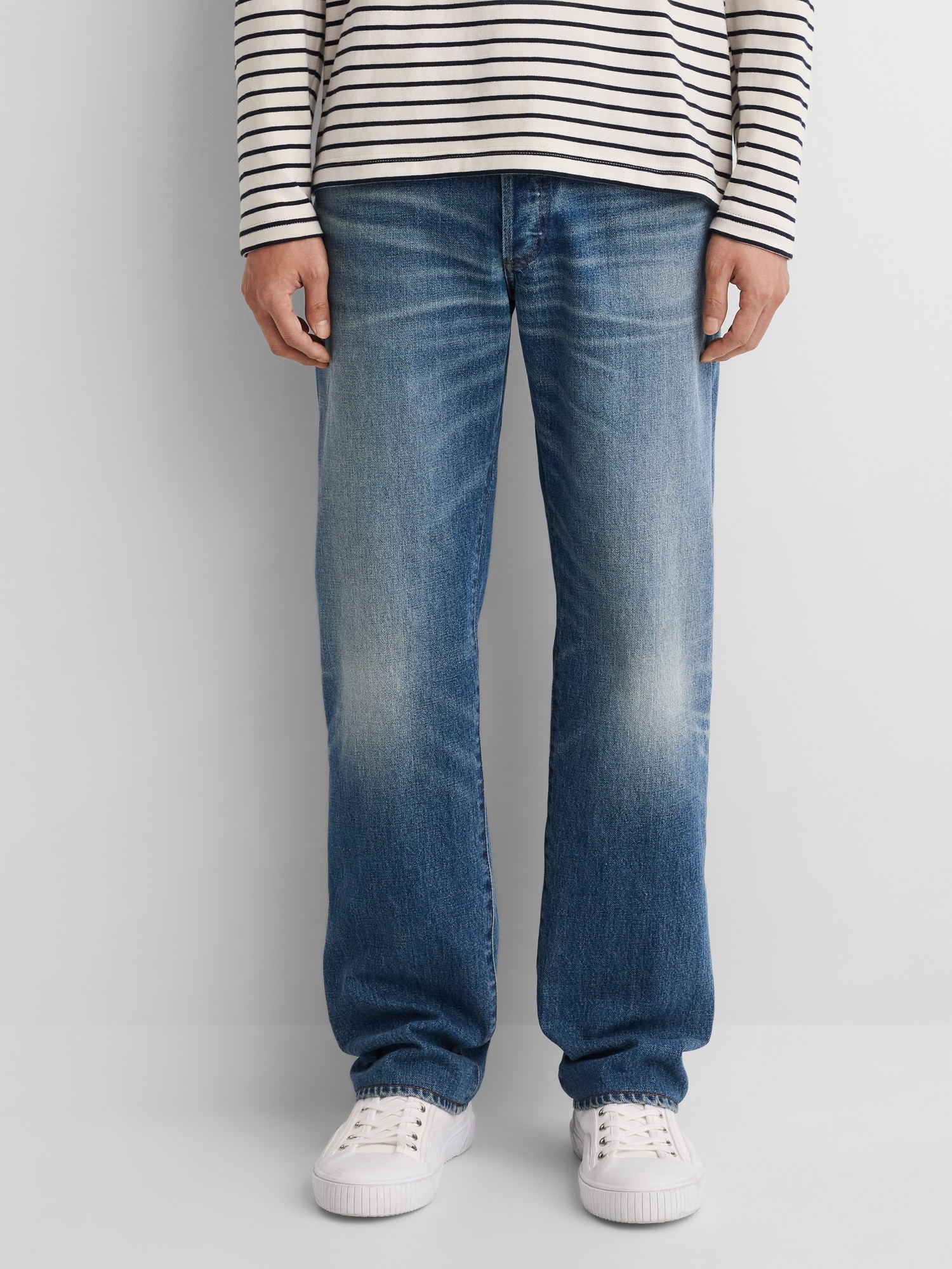 A.P.C. Japanese Denim Relaxed Straight Jeans